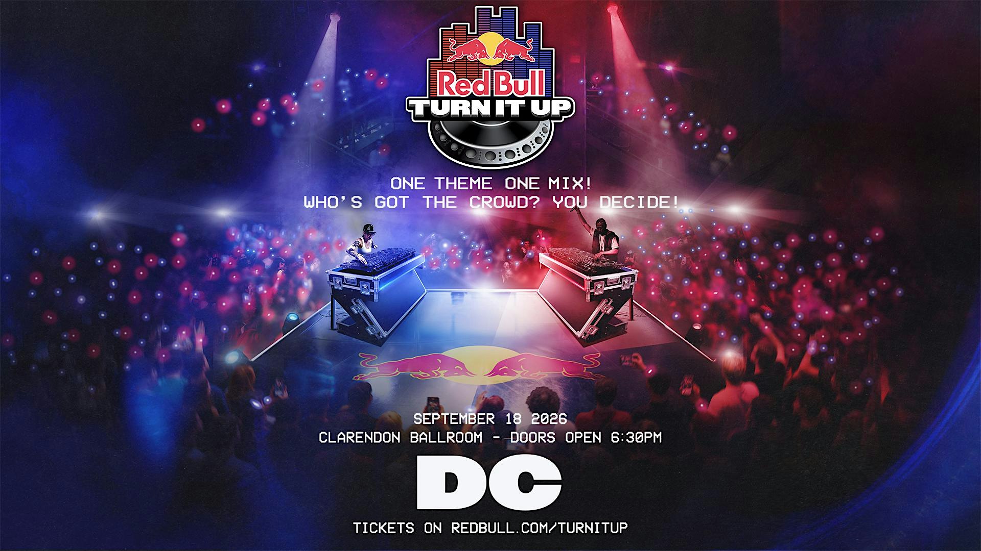 RED BULL TURN IT UP x CLARENDON BALLROOM