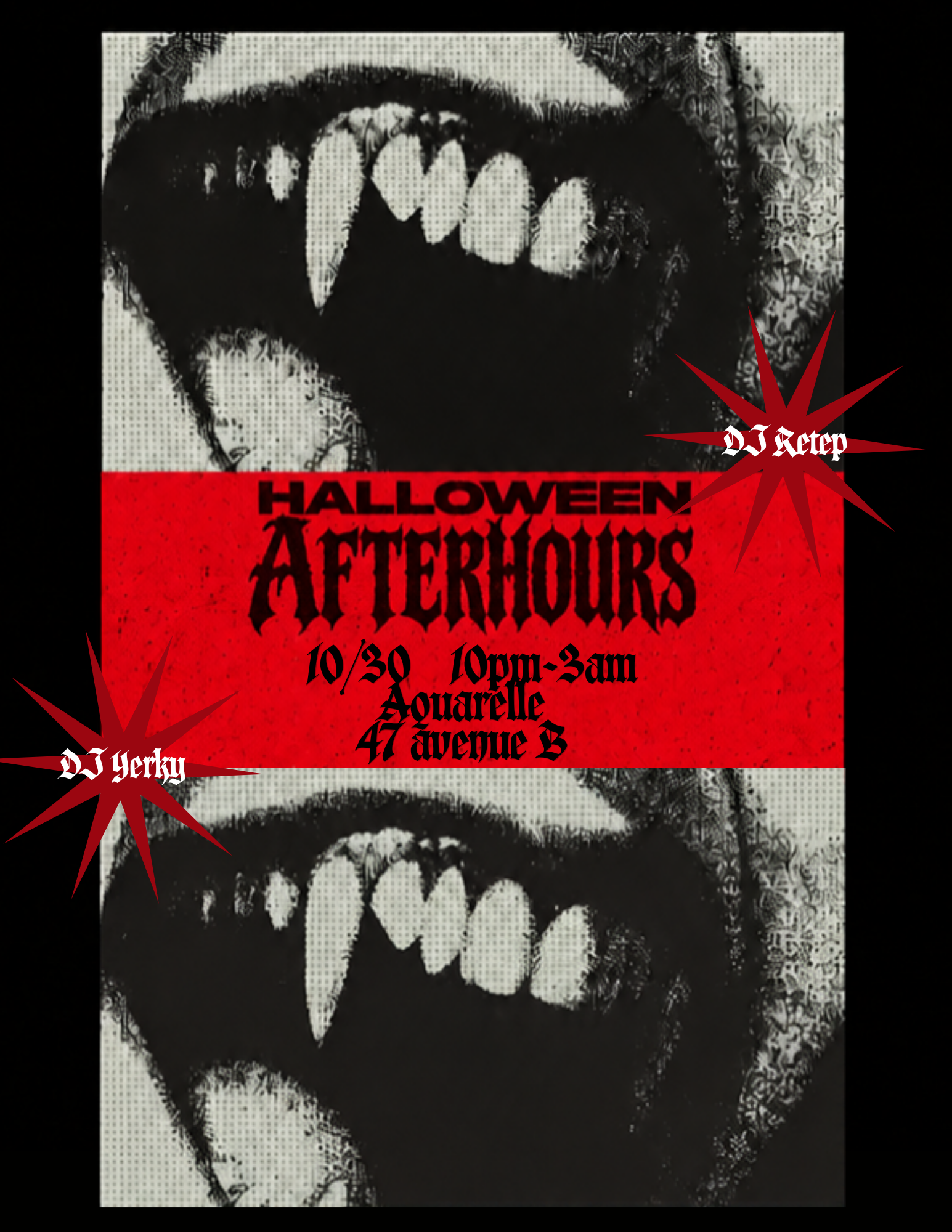 Halloween Afterhours @Aquarelle