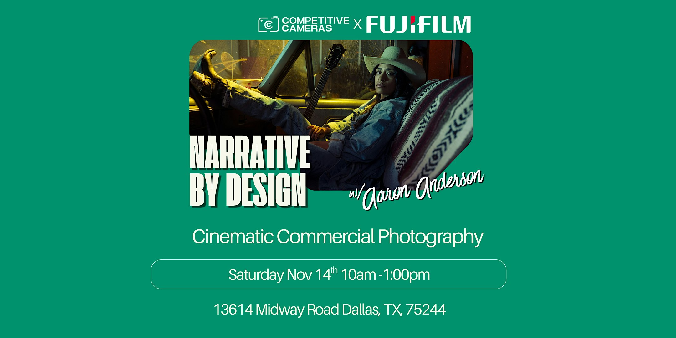 Narrative by Design: Cinematic Commercial Photography with Fujifilm