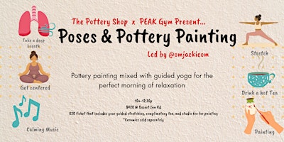Poses and Pottery Painting