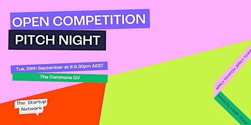 Open Competition Pitch Night!