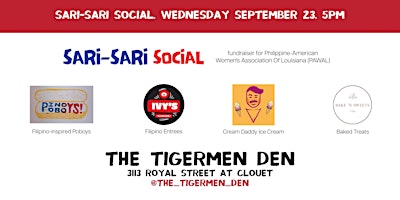 Sari-Sari Social with Filipino Poboys and lots more