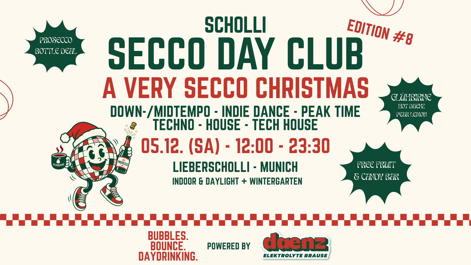 SECCO DAY CLUB – A VERY SECCO CHRISTMAS powered by daenz