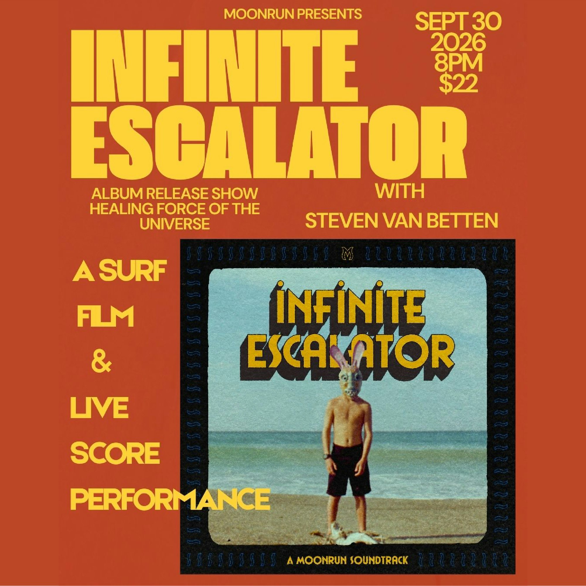 Moonrun Live Score Performance, Steven Van Betten