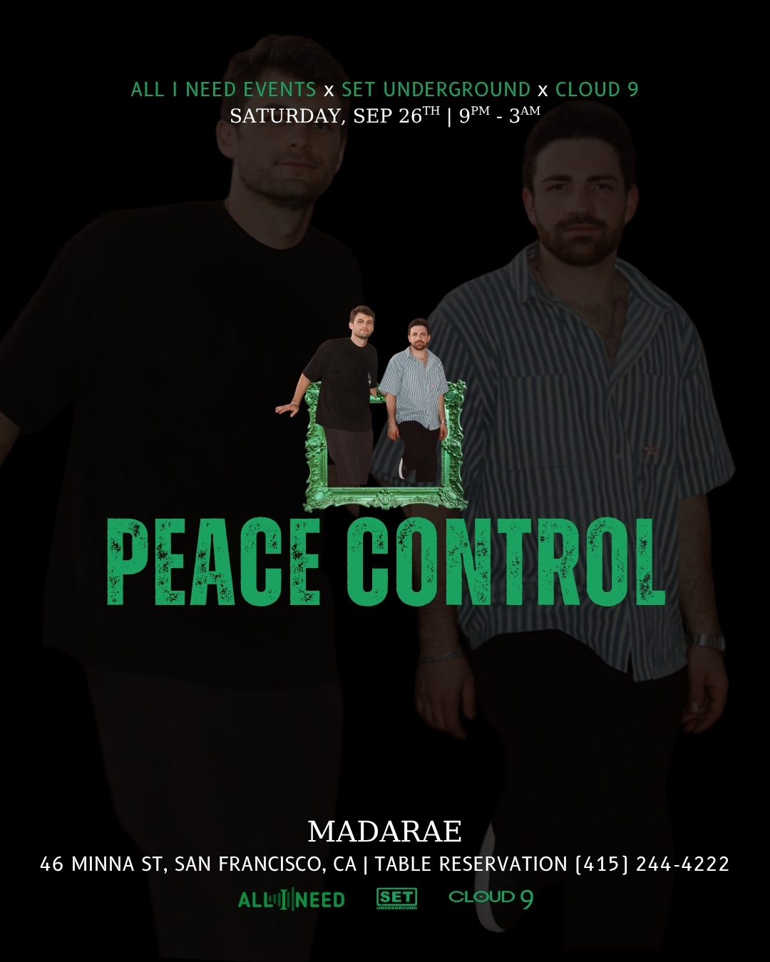 Peace Control (Indie Dance & Afro House) at MadaRae