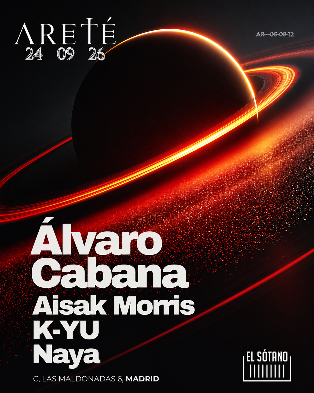 ARETÉ: Alvaro Cabana, Aisak Morris, K-YU, Naya  