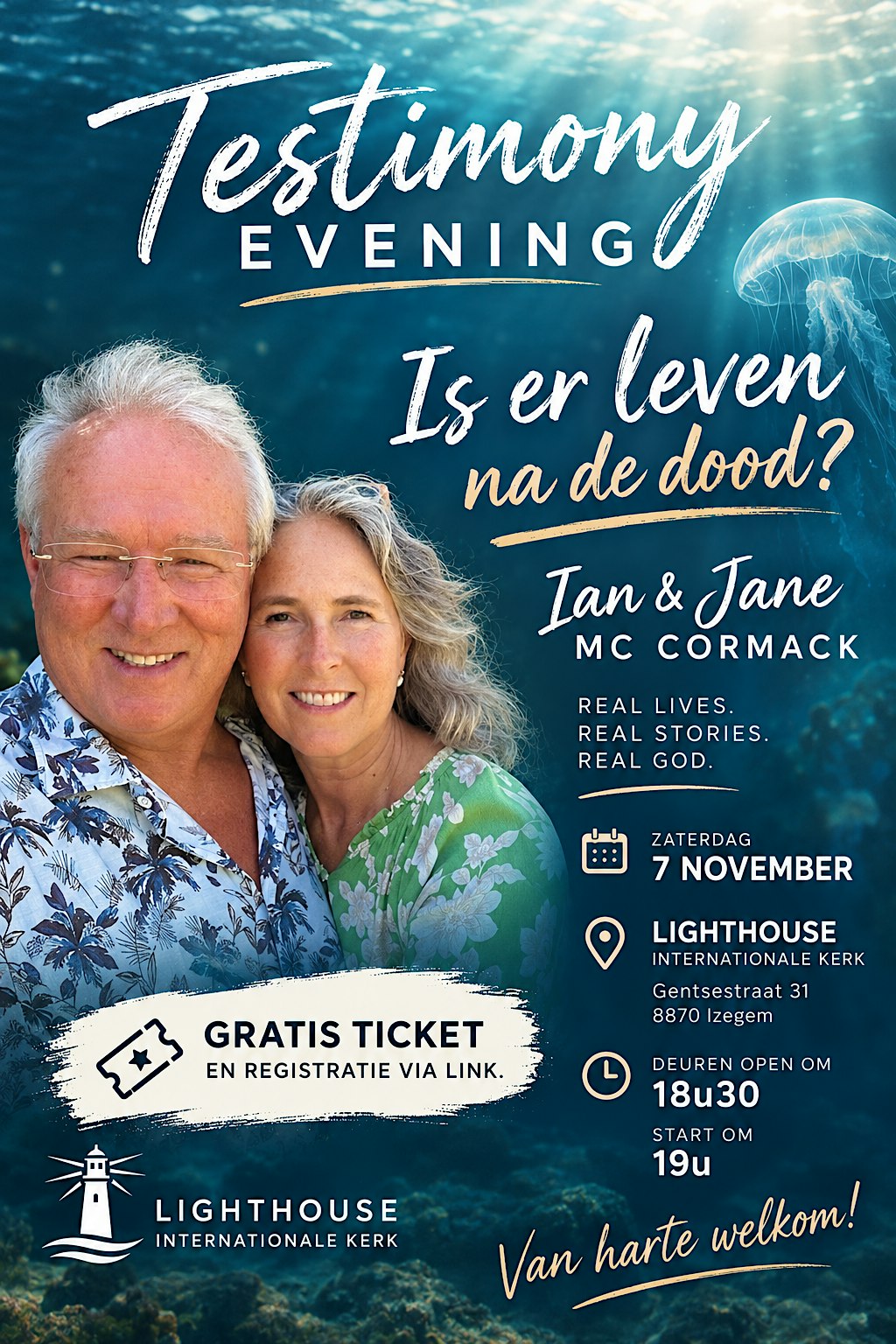 Testimony evening - Ian MC Cormack