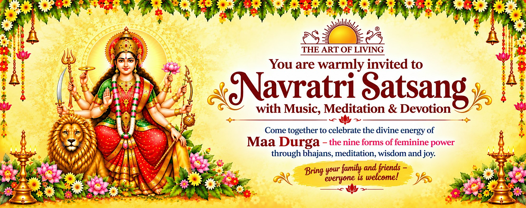 Navratri Satsang – Music, Meditation & Devotion | Munich