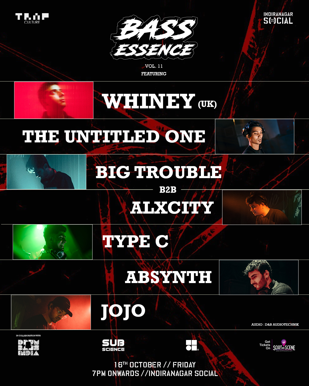 Bass Essence vol.11 feat. Whiney (UK), The Untitled One, Big Trouble & More