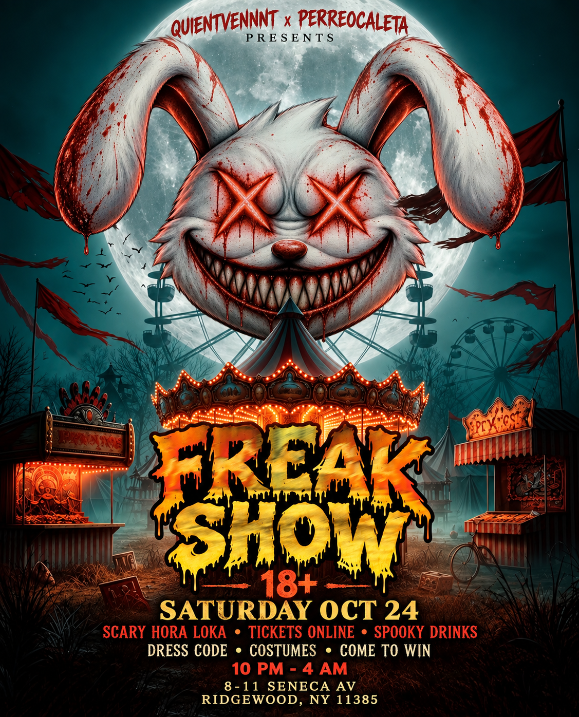 Freak Show 🔪  • Oct 24 🎃