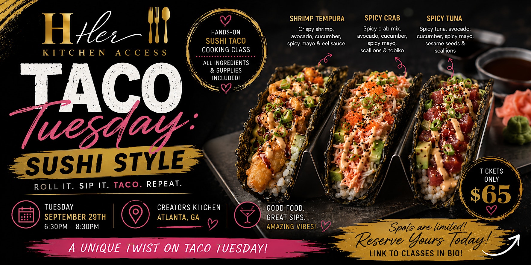 Taco Tuesday: Sushi Style
