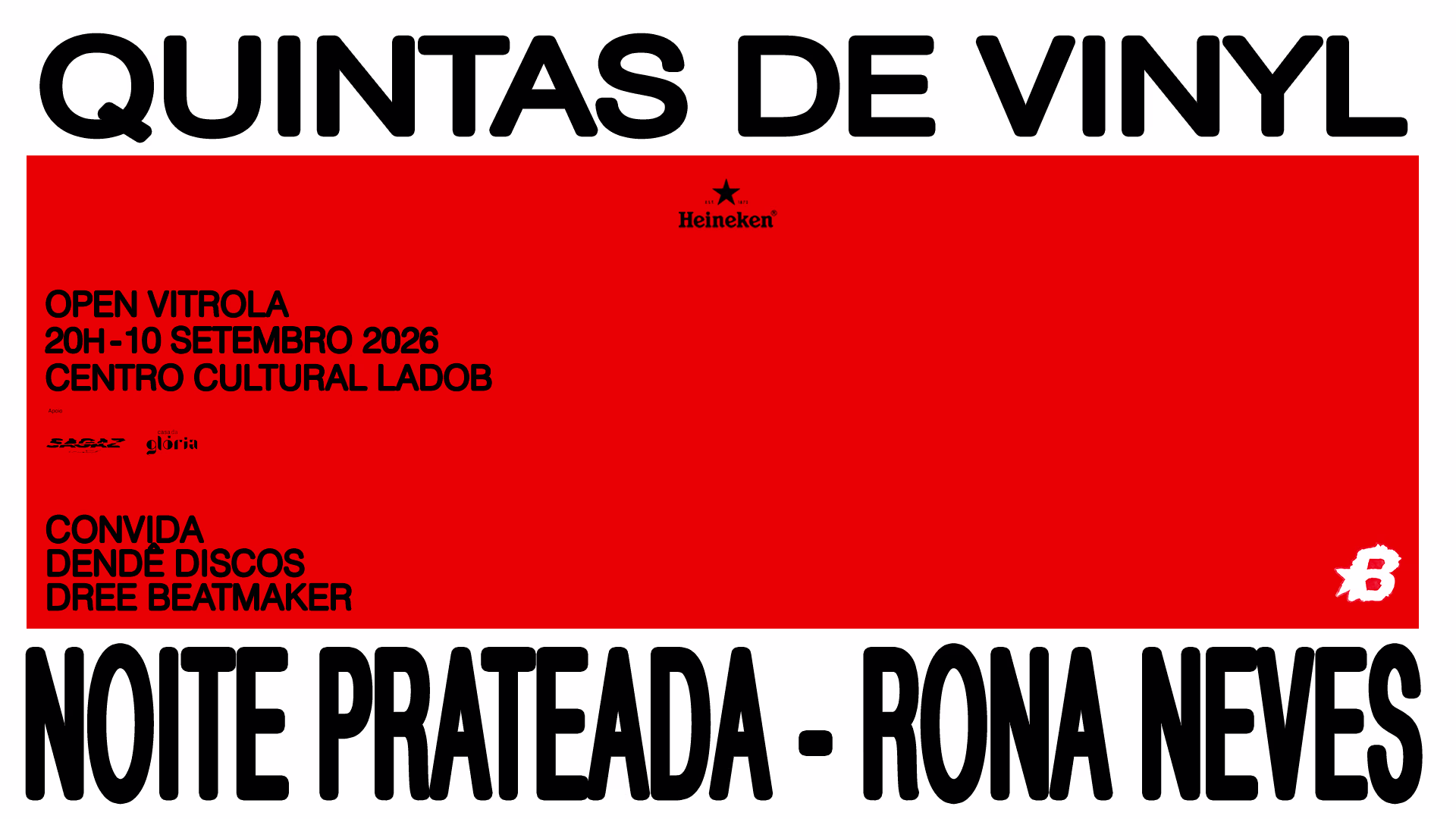 Rona Neves+Dendê Discos+Dree Beatmaker [Quintas De Vinyl]