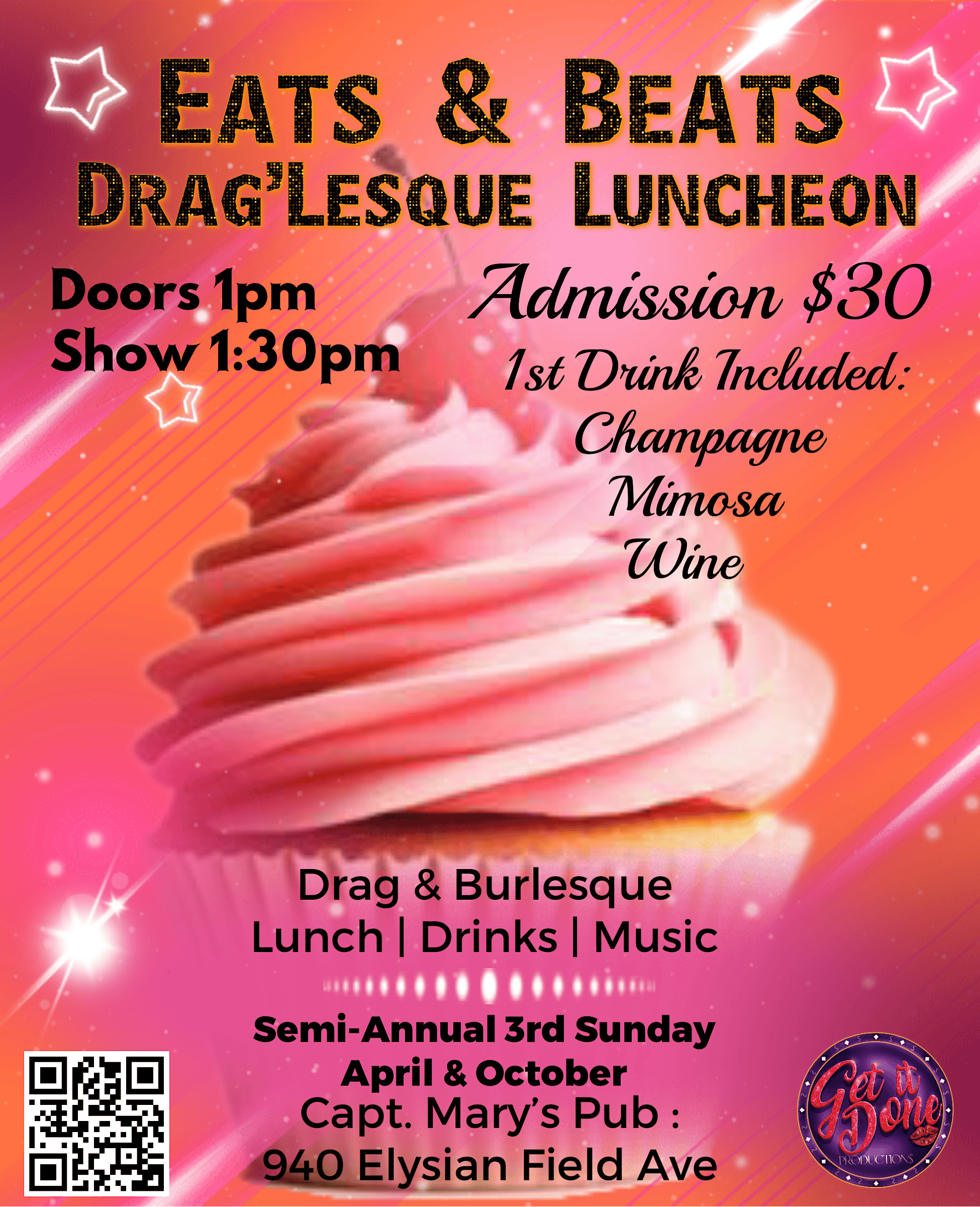 Eats and Beats: Drag’Lesque Luncheon