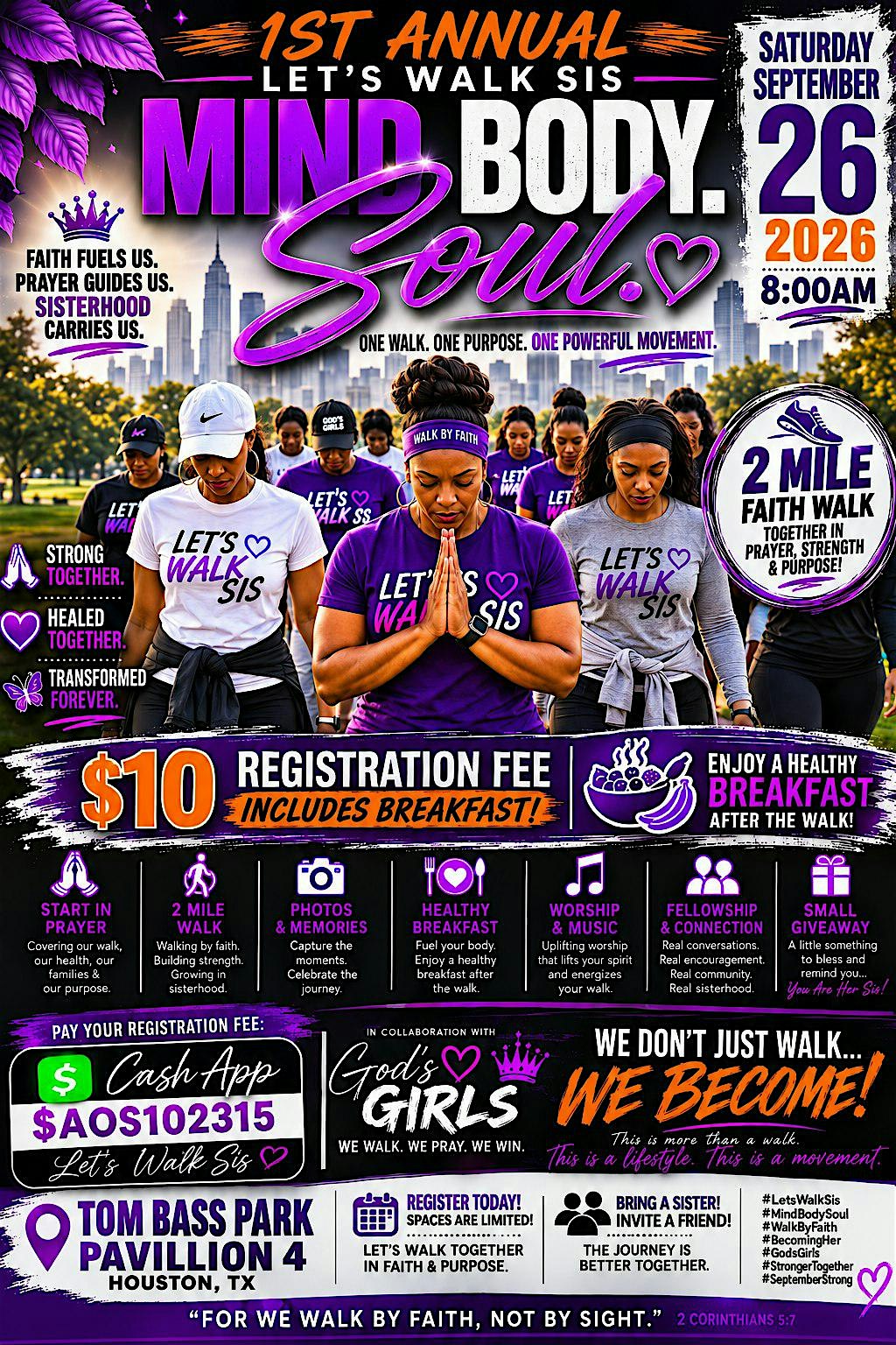 Let’s Walk Sis 1st Annual