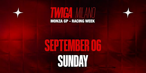 WELCOME WEEK F1 AT TWIGA GUEST PASS