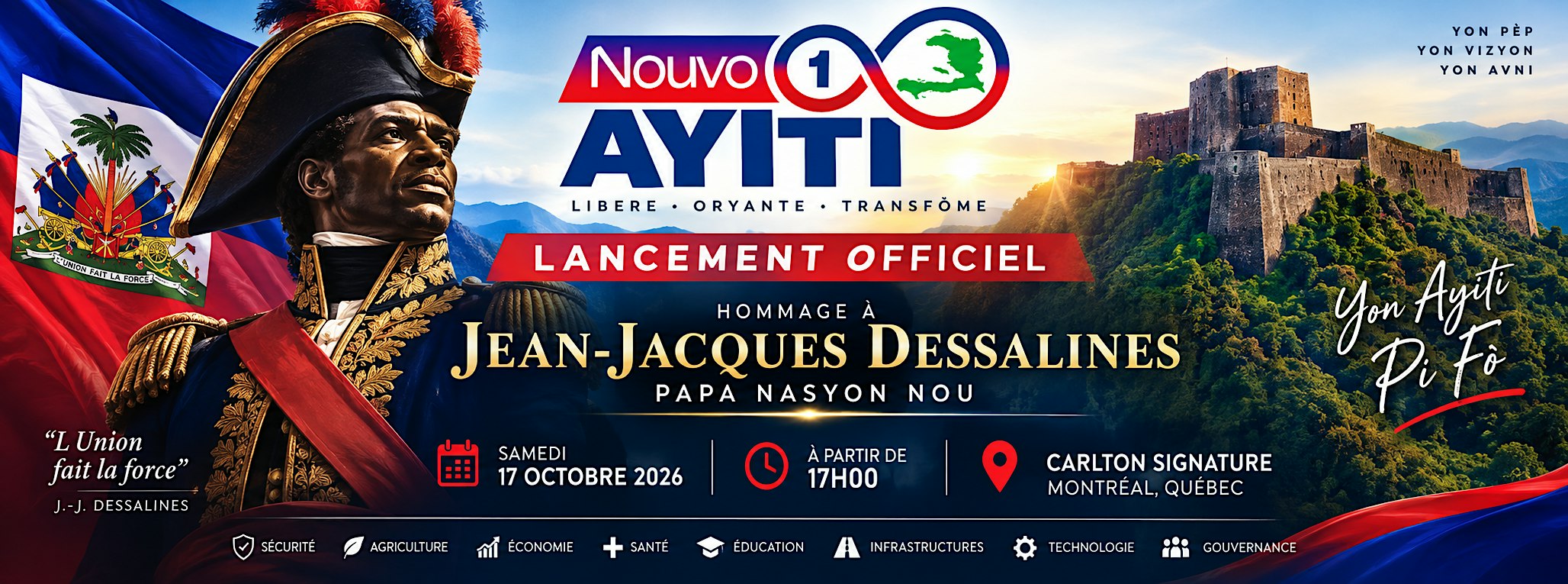 COCKTAIL LANCEMENT OFFICIEL NOUVO AYITI