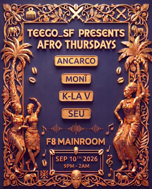 Teego presents Afro Thursdays