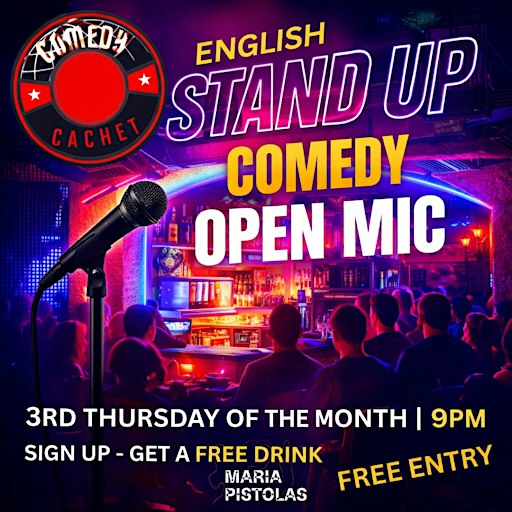ENGLISH STAND UP COMEDY OPEN MIC @Porto