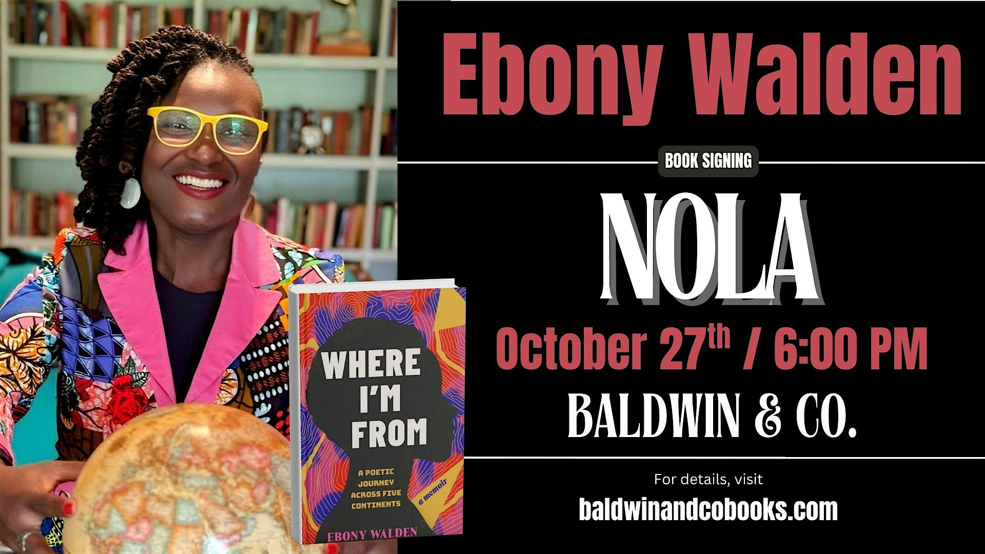 Global Travel, Black Womanhood and Becoming with Ebony Walden.