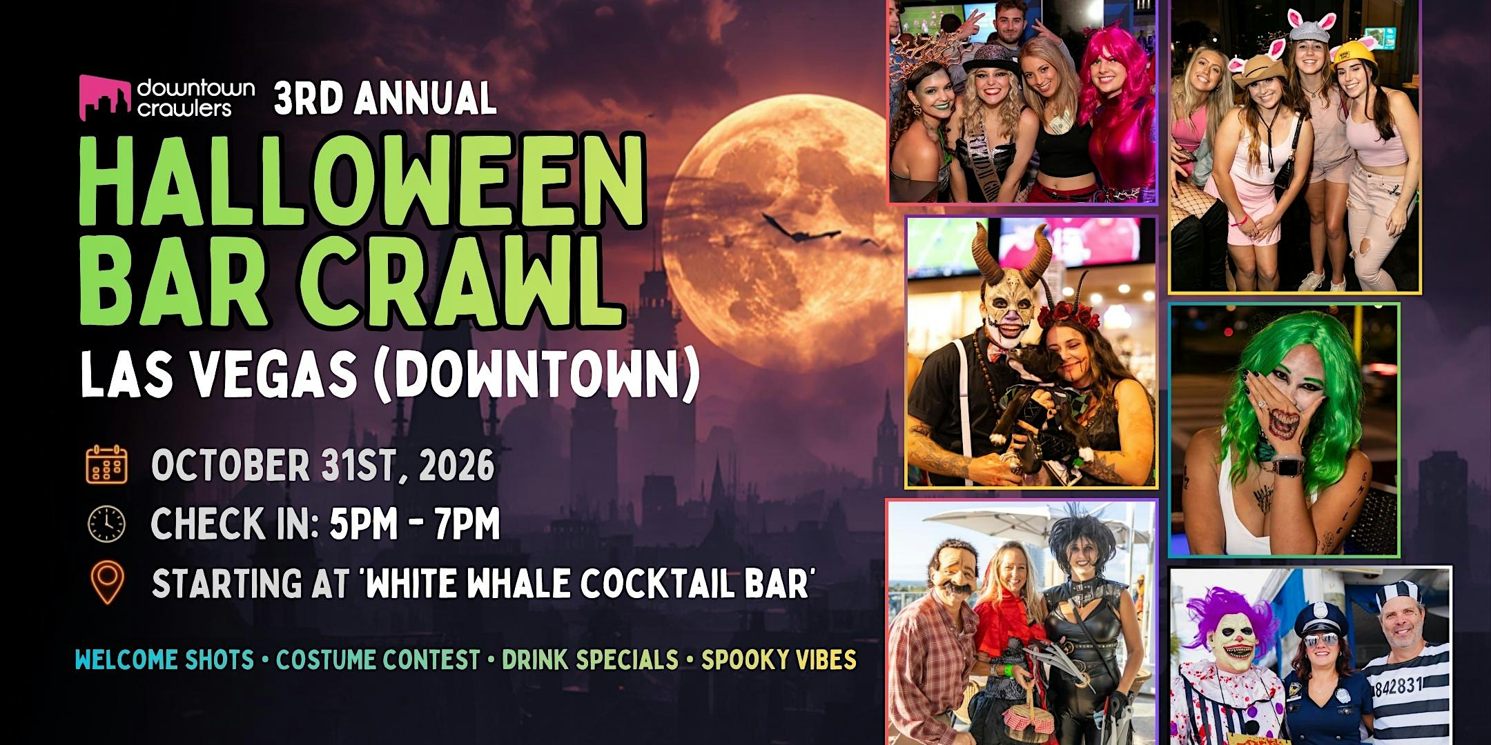 Halloween Bar Crawl 10/31 - LAS VEGAS (Downtown)