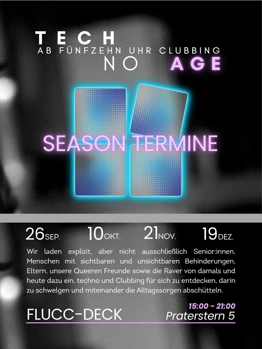 techNOage, from three o`clock Clubbing