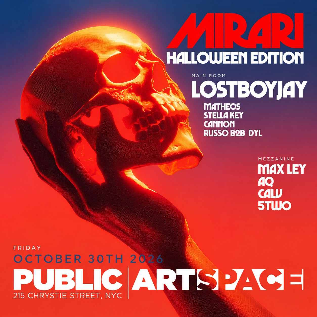 LOSTBOYJAY: Halloween at Public Artspace