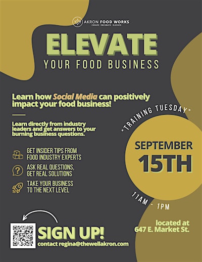 ELEVATE Your Food Business With Social Media