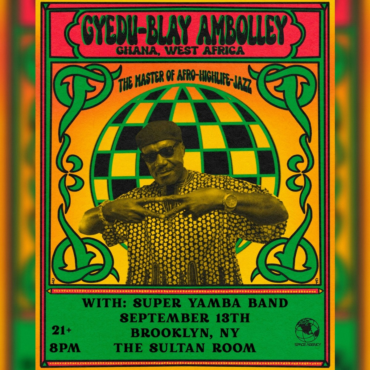 Gyedu-Blay Ambolley, Super Yamba Band