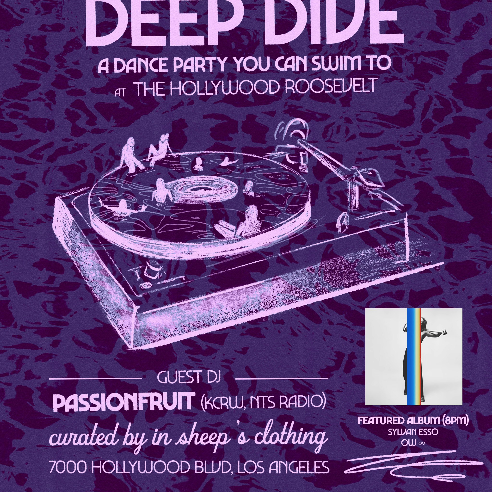 Deep Dive @ the Hollywood Roosevelt Tropicana Pool