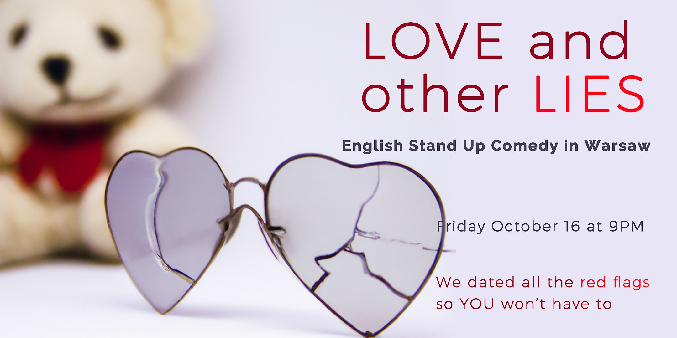 Love and Other Lies: English Stand-Up Comedy Show on Dating - Warsaw
