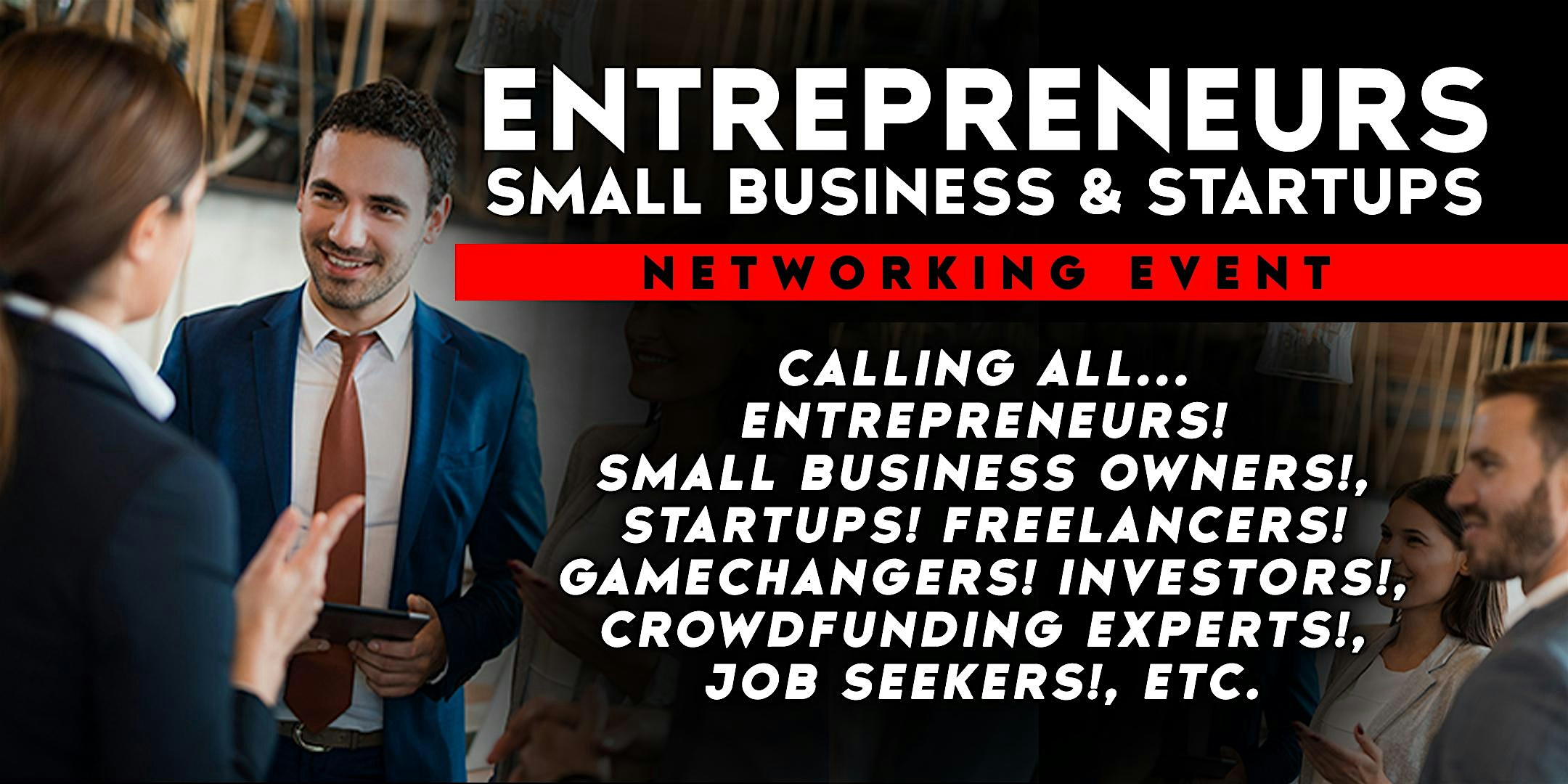 Entrepreneurs, Small Business & Startups Networking Event In Montreal