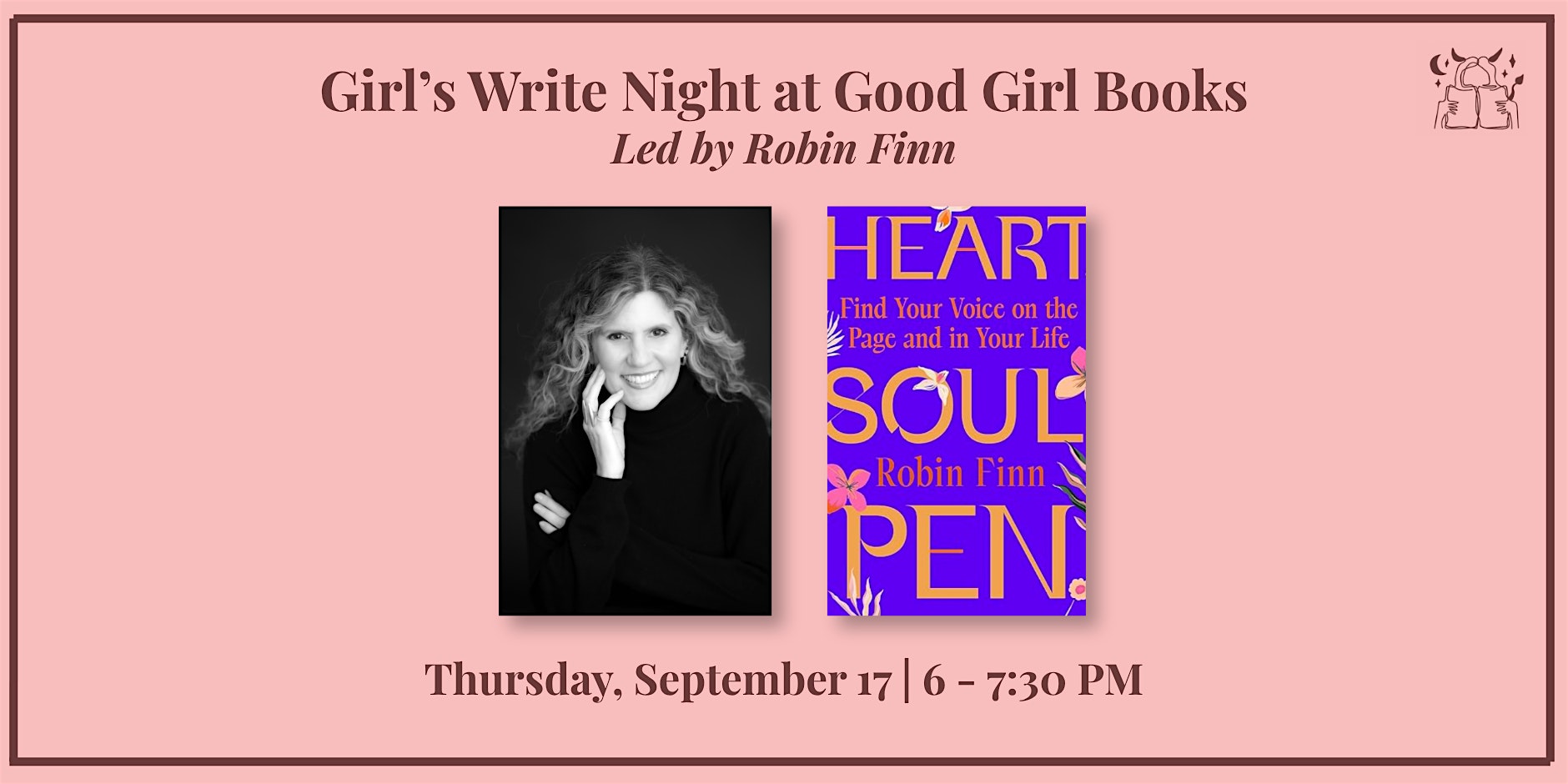 Girl's Write Night with Robin Finn