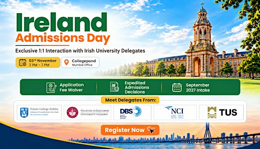 Ireland Admissions Day
