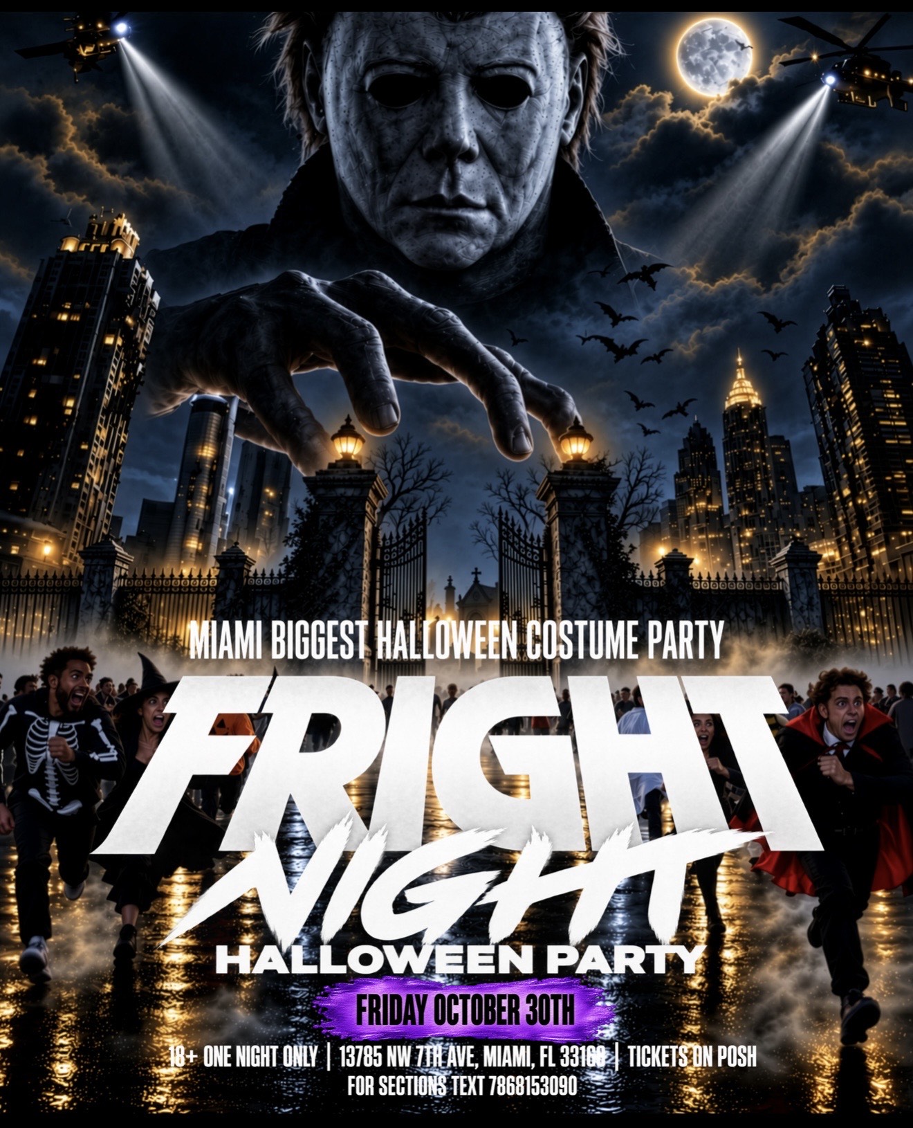 FRIGHT NIGHT HALLOWEEN EVE (Miami  Biggest Halloween Costume Party)