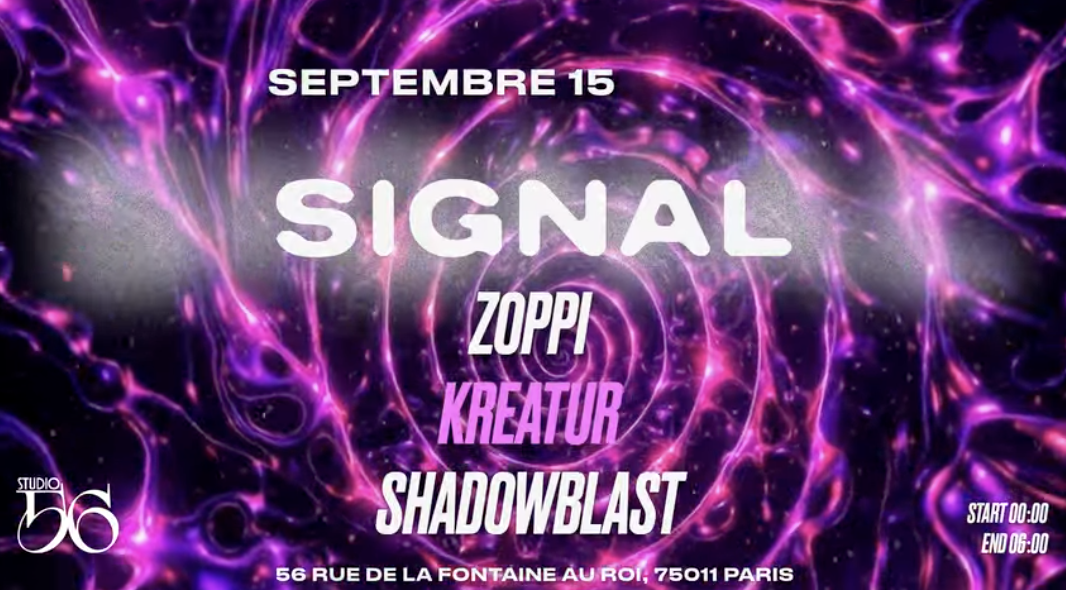 Signal W/ Zoppi , Kreatur, Shadowblast