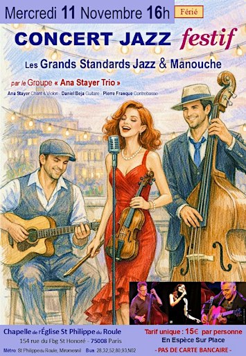 Concert JAZZ  festif