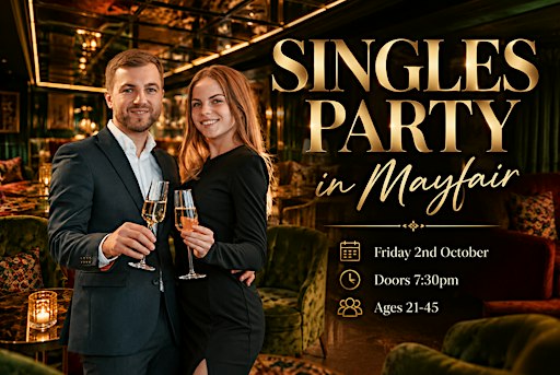 Singles Party in Mayfair @ Dear Darling (Ages 21-45)