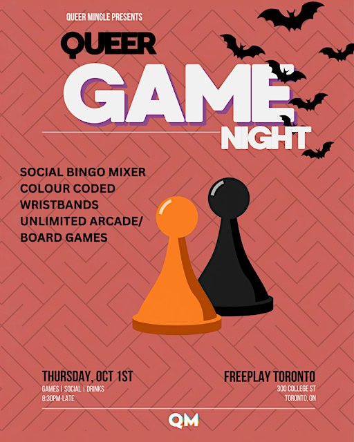 Queer Game Night - Halloween Edition