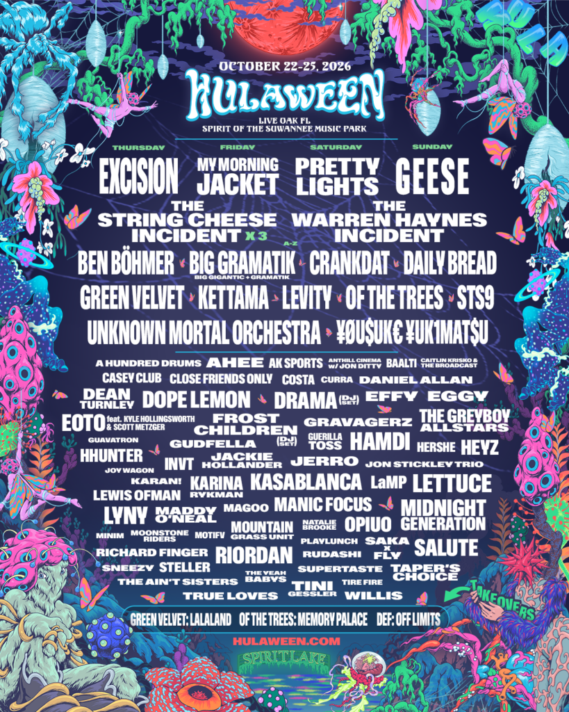 Suwannee Hulaween 2026 - Passcode RAVEFAM