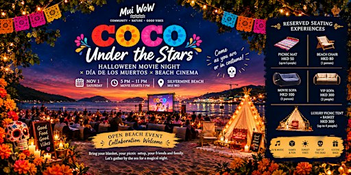 Movie & Party Sunset - Halloween (The day of the dead)
