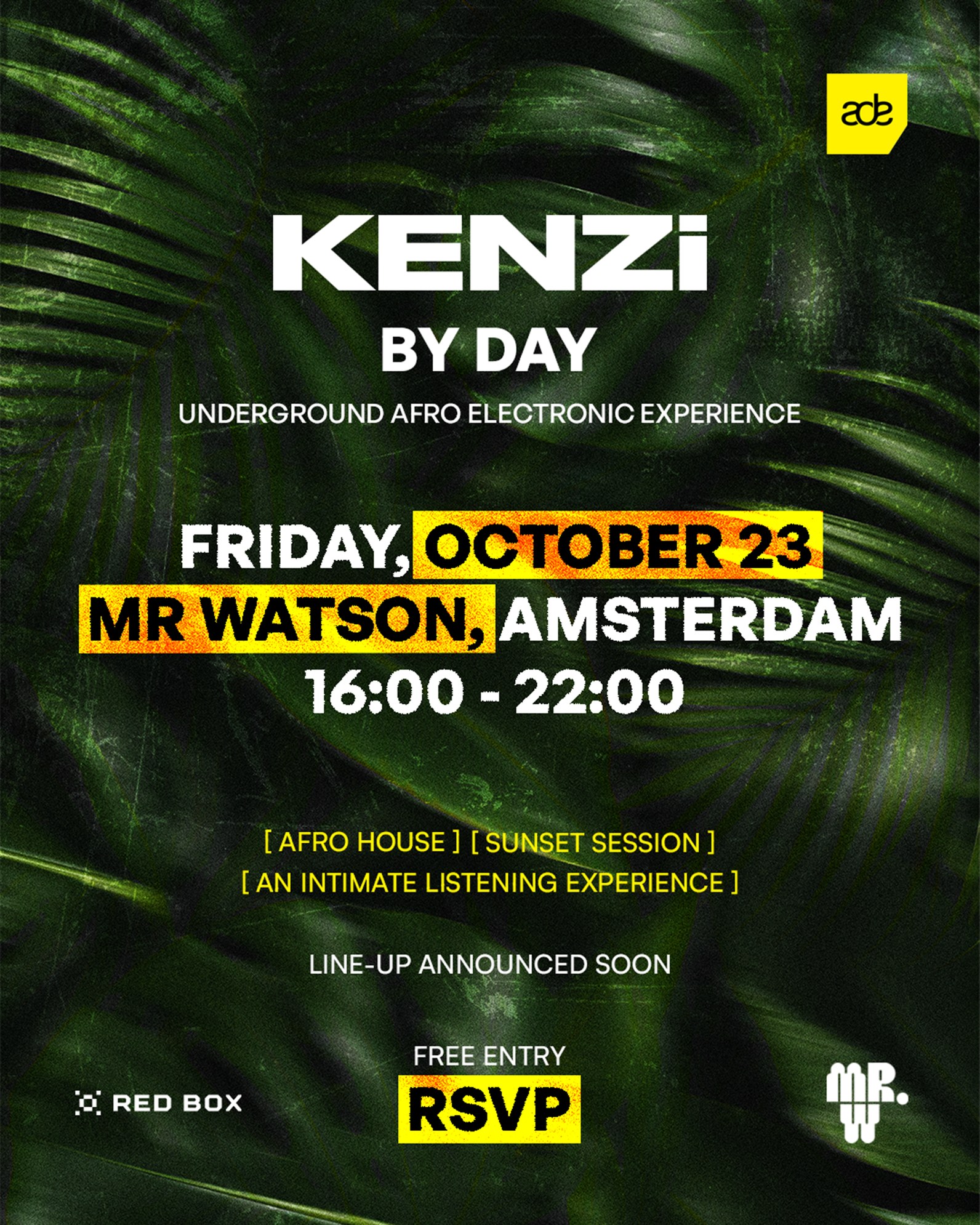 KENZi by Day - ADE Edition