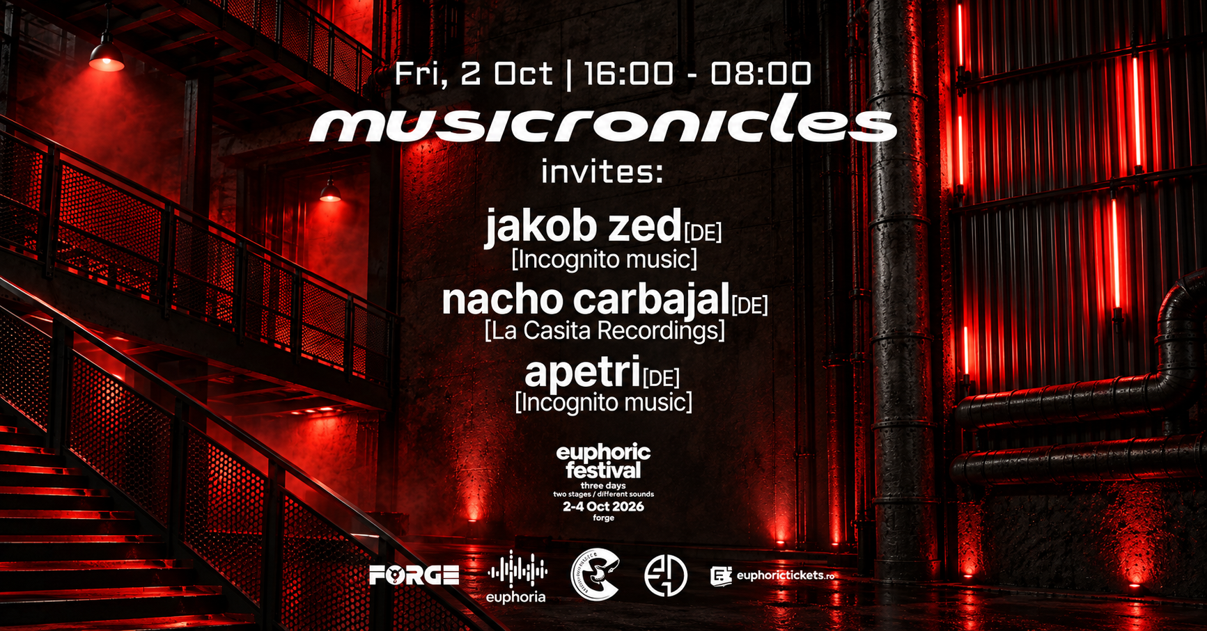 musicronicles Stage — Euphoric Festival