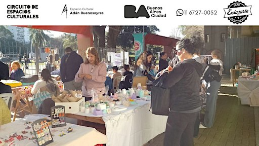 EXPO ENLAZARTE EN EL ADÁN DE PARQUE CHACABUCO