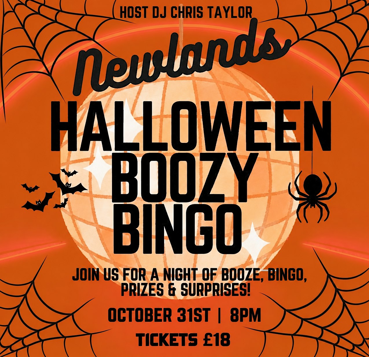 Halloween Boozy Bingo!