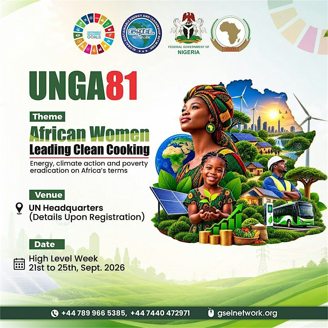 UNGA 81 (African Women Leading Clean Cooking)