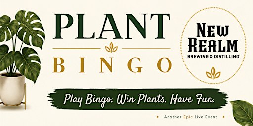 Plant Bingo @ New Realm Brewing, 10/18