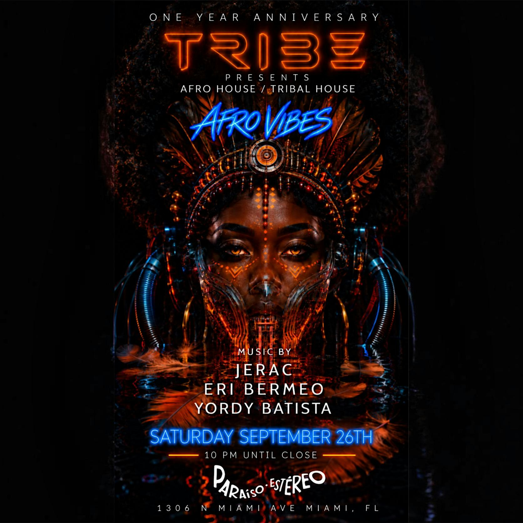 TRIBE ANNIVERSARY