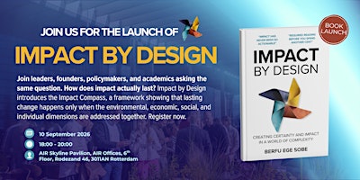Impact by Design: Creating Certainty in a World of Complexity - Book Launch