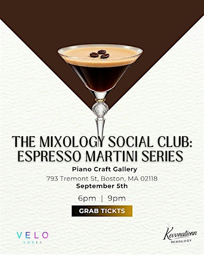 The Mixology Social Club - Espresso Martini Series