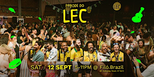 Pagode do LEC @ Filó Brazil
